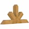 Ekena Millwork Saratoga Rough Sawn Timber Gable Bracket, Western Red Cedar, 60"W x 30"H x 6"D x 6"F, 12/12 Pitch GBW060X30X0606SAR00RWR - alternate 2